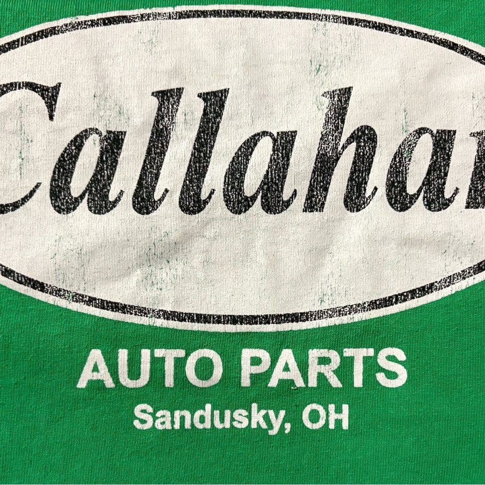 Callahan Green Tee with Logo